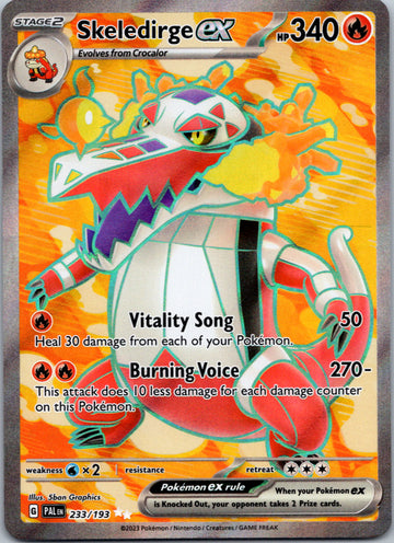 Skeledirge ex - 233/193 [233/193] [Paldea Evolved] Holofoil