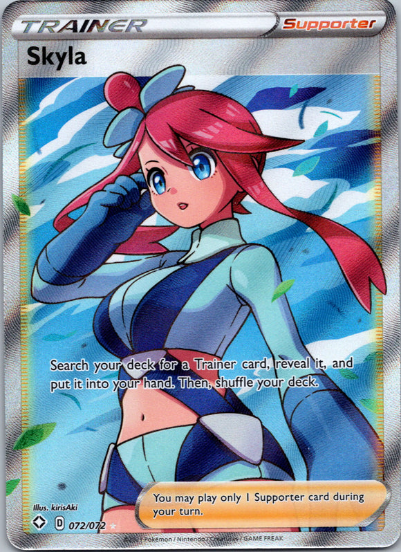Skyla (Full Art) [072/072] [Shining Fates] Holofoil