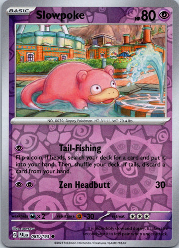 Slowpoke [085/193] [Paldea Evolved] Reverse Holofoil