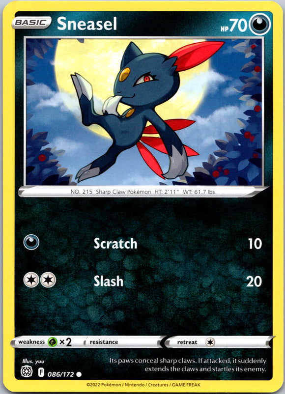 Sneasel [086/172] [Brilliant Stars]