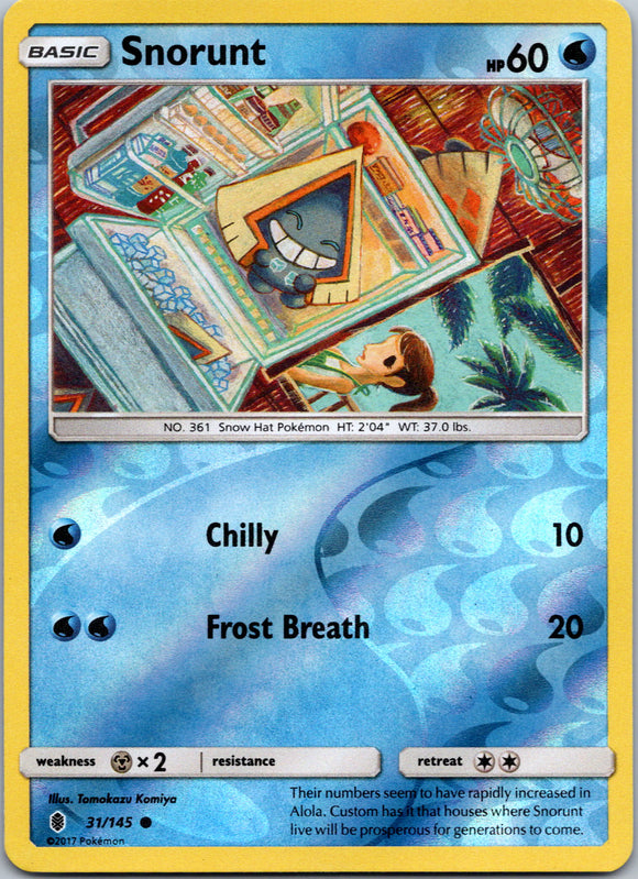 Snorunt [31/145] [Guardians Rising] Reverse Holofoil