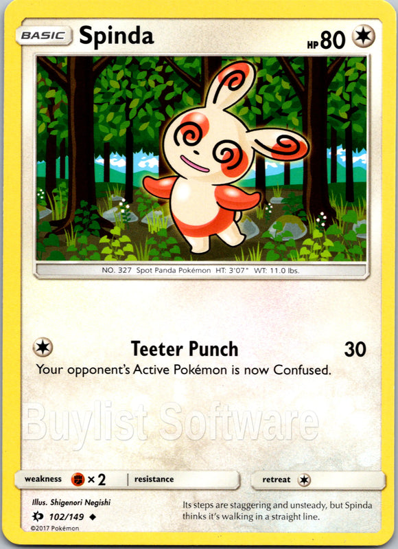 Spinda [102/149] [Sun & Moon Base Set]