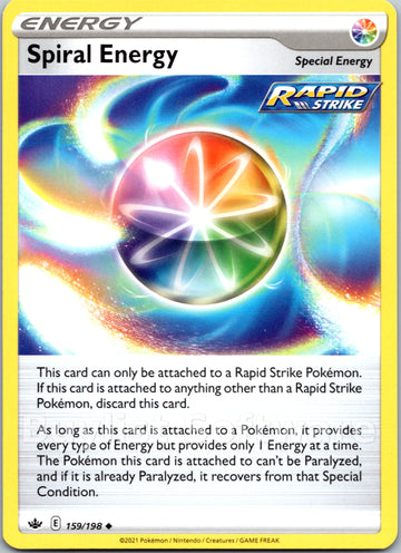 Spiral Energy  (159/198) [Sword & Shield: Chilling Reign]