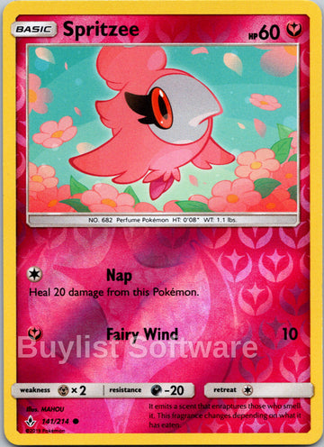 Spritzee [141/214] [Unbroken Bonds] Reverse Holofoil