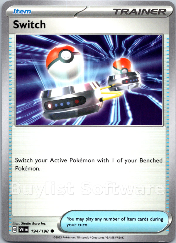 Switch [194/198] [Scarlet & Violet Base Set]