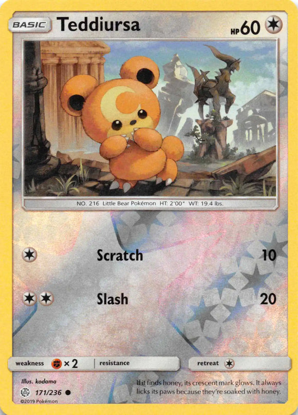 Teddiursa [171/236] [Cosmic Eclipse] Reverse Holofoil