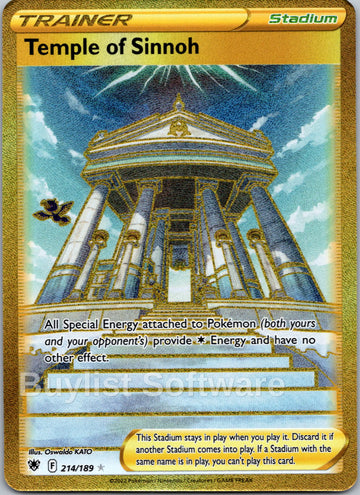 Temple of Sinnoh [214/189] [Astral Radiance] Holofoil
