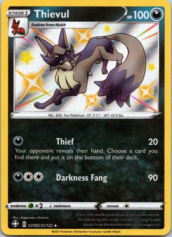 Thievul [SV082/SV122] [Shining Fates: Shiny Vault] Holofoil