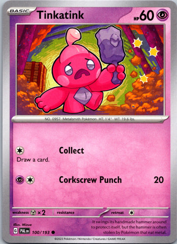 Tinkatink - 100/193 [100/193] [Paldea Evolved]