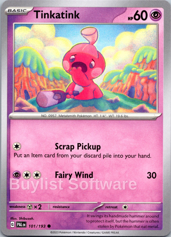 Tinkatink - 101/193 [101/193] [Paldea Evolved] Reverse Holofoil