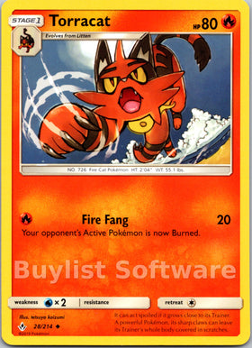 Torracat [28/214] [Unbroken Bonds]