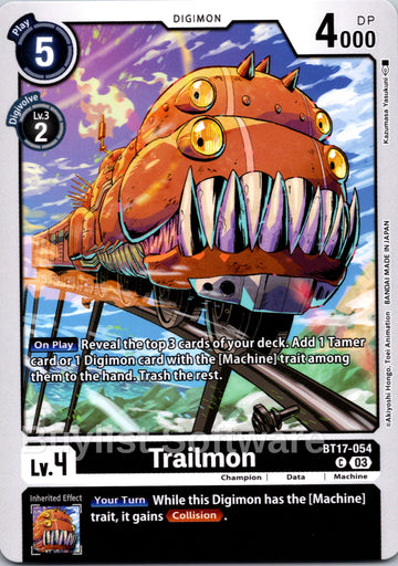 Trailmon [BT17-054-C] [Secret Crisis] Normal
