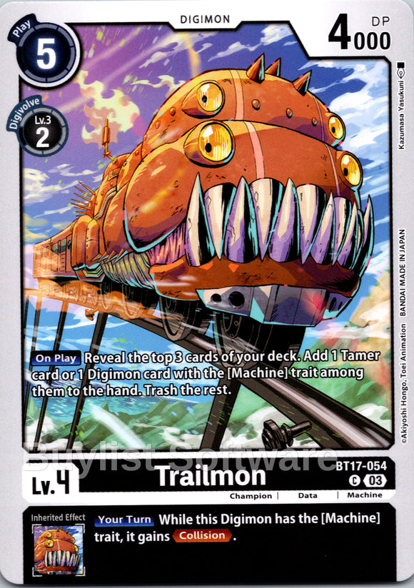 Trailmon [BT17-054-C] [Secret Crisis] Normal