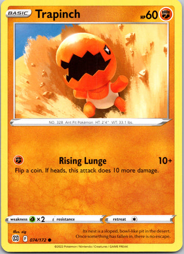 Trapinch [074/172] [Brilliant Stars]