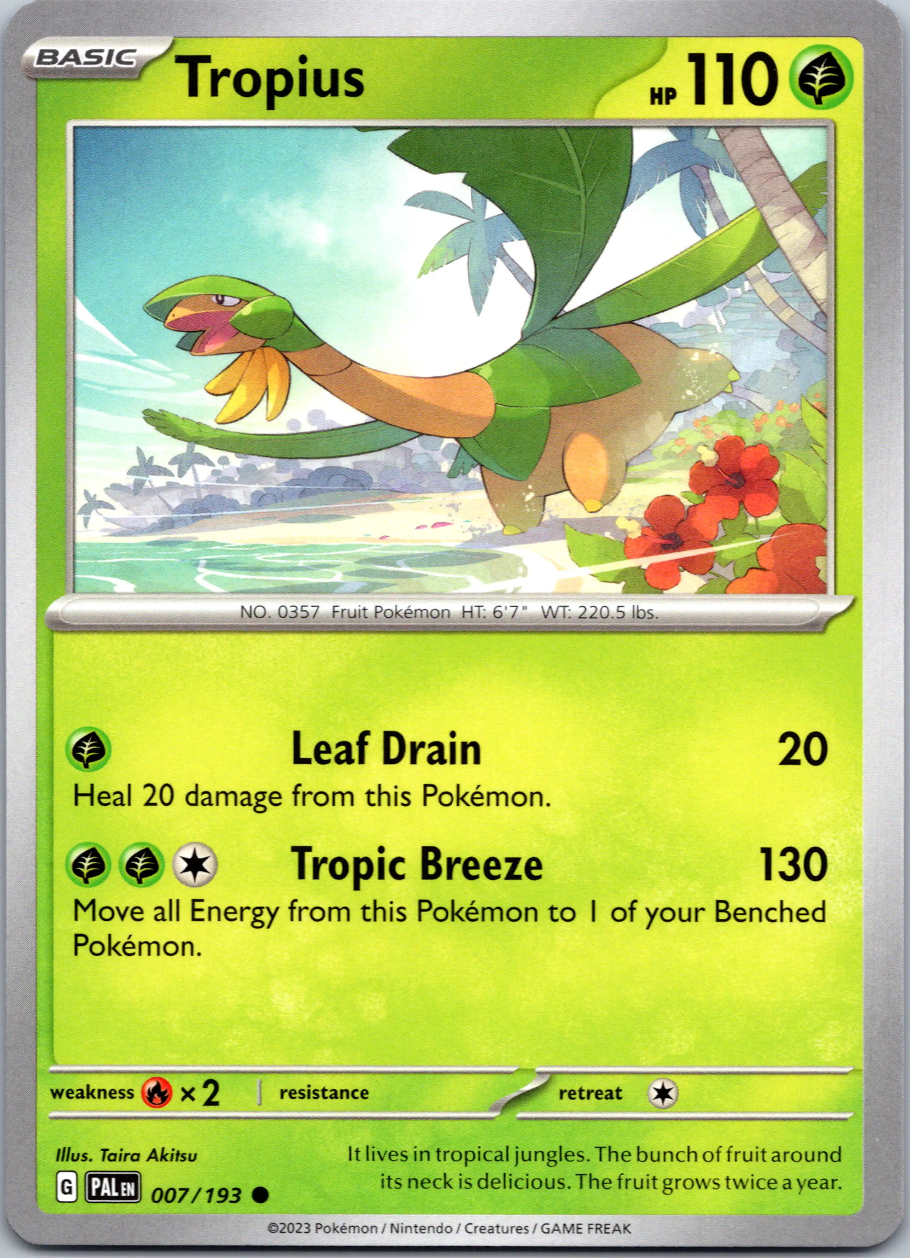 Tropius - 007/193 [007/193] [Paldea Evolved]