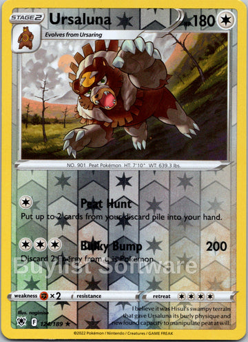 Ursaluna [124/189] [Astral Radiance] Reverse Holofoil