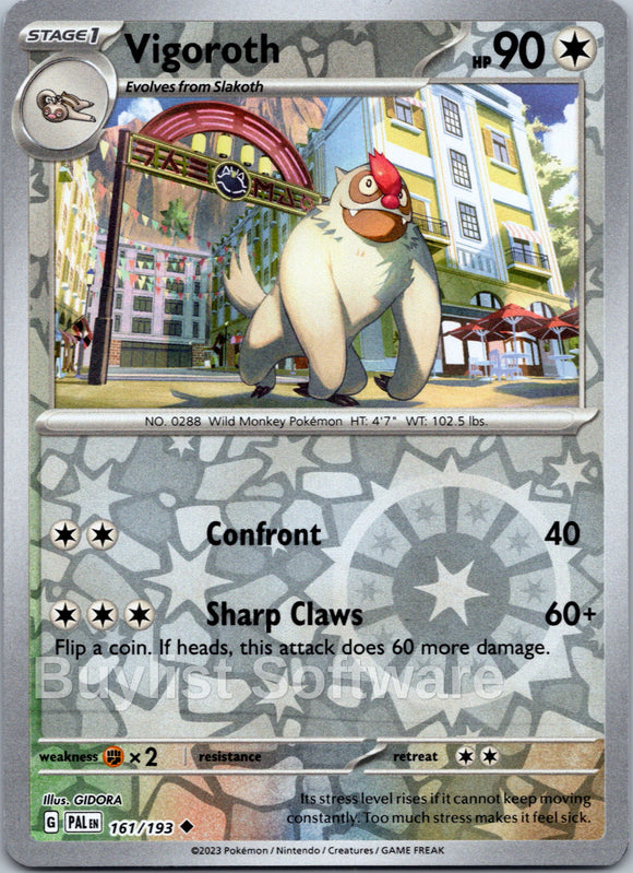 Vigoroth [161/193] [Paldea Evolved] Reverse Holofoil