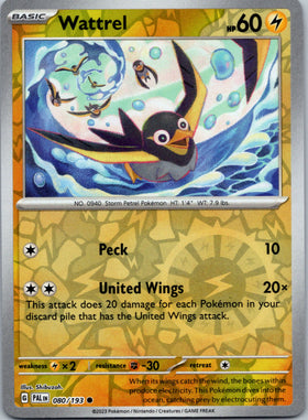 Wattrel - 080/193 [080/193] [Paldea Evolved] Reverse Holofoil