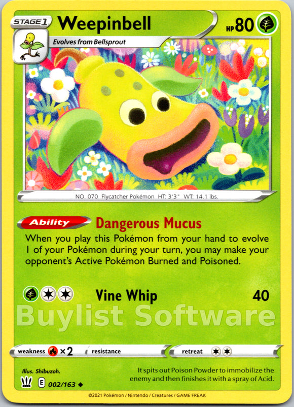 Weepinbell [002/163] [SWSH05: Battle Styles]
