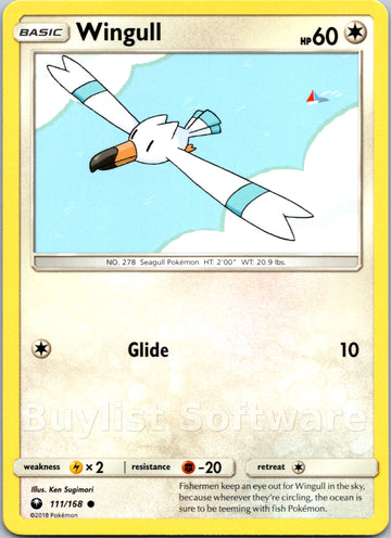 Wingull (111/168) [Sun & Moon: Celestial Storm]