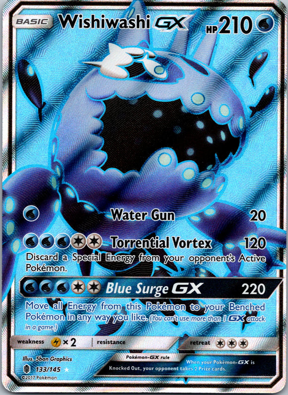 Wishiwashi GX (Full Art) [133/145] [Guardians Rising] Holofoil