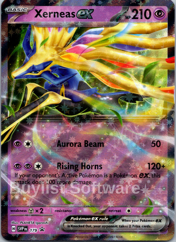 Xerneas ex [179] [Scarlet & Violet Promo Cards] Holofoil