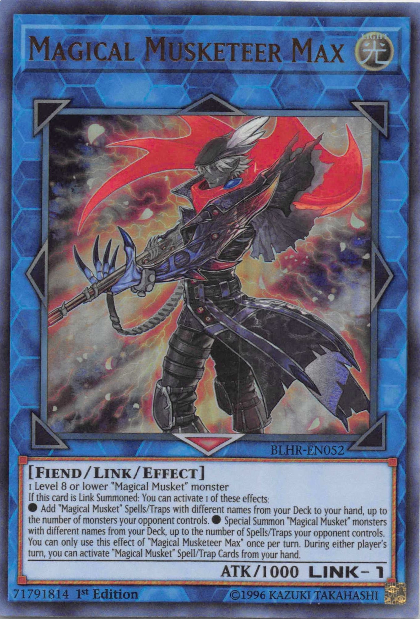 Magical Musketeer Max [BLHR-EN052] Ultra Rare