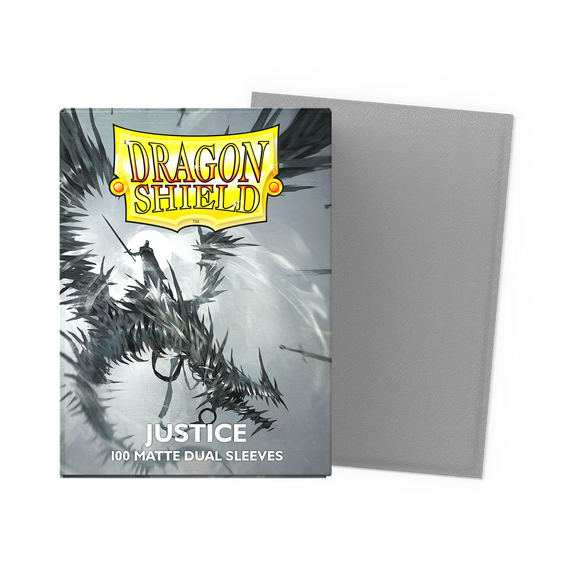 100ct Dual Matte Sleeves - Justice