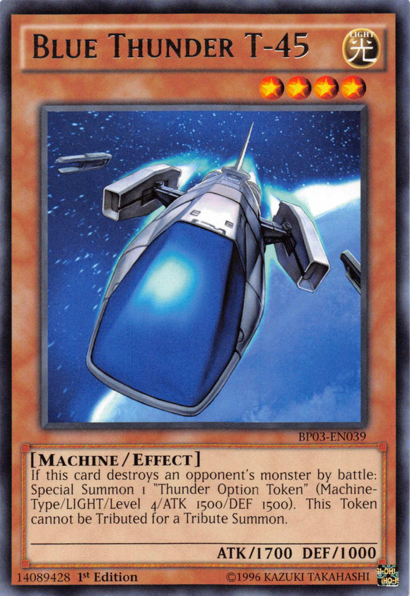 Blue Thunder T-45 [BP03-EN039] Rare