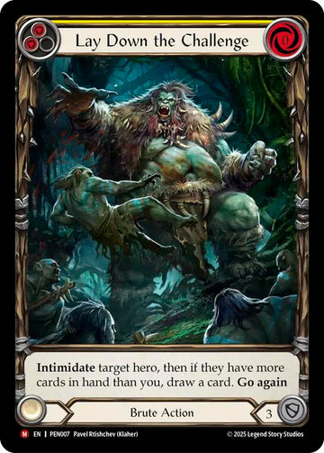 Lay Down The Challenge (Yellow) (Extended Art)