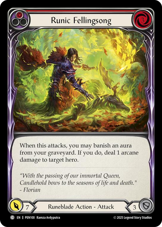 Runic Fellingsong (Red)