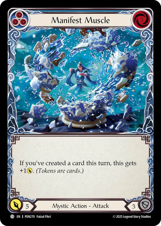 Manifest Muscle (Blue)