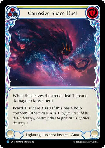 Corrosive Space Dust (Yellow)