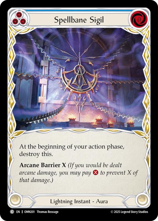 Spellbane Sigil (Blue)