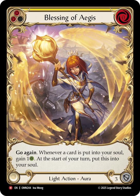 Blessing Of Aegis (Yellow) (Extended Art)