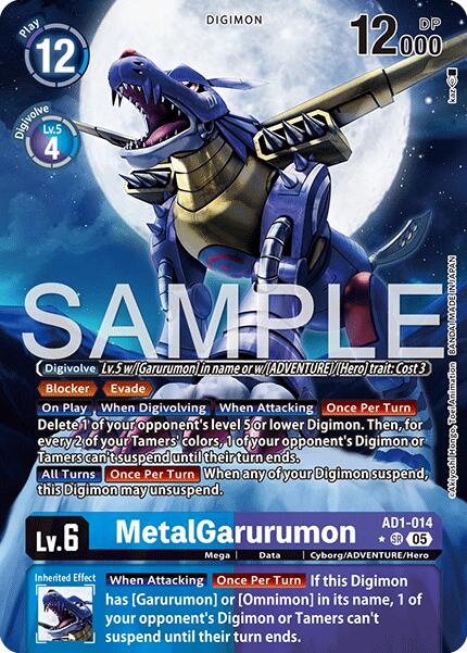 MetalGarurumon (Alternate Art)