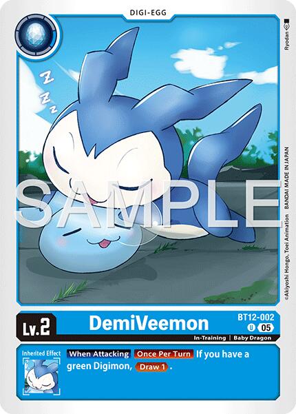 DemiVeemon - BT12-002 (Reprint)