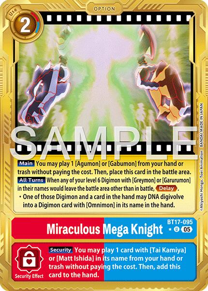 Miraculous Mega Knight (Gold Border)