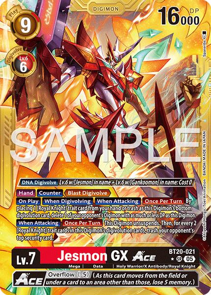 Jesmon GX ACE (Gold Border)