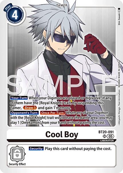 Cool Boy - BT20-091 (Reprint)