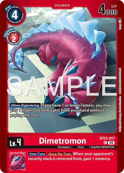 Dimetromon - BT21-017