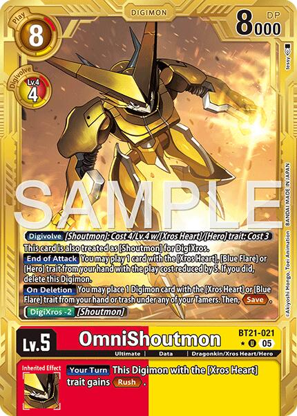 OmniShoutmon (Gold Border)
