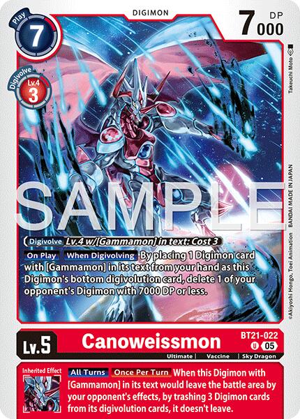 Canoweissmon (Reprint)
