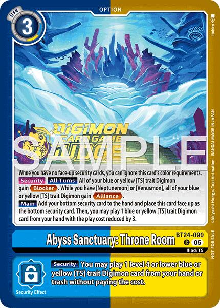 Abyss Sanctuary: Throne Room (Judge Pack 9)