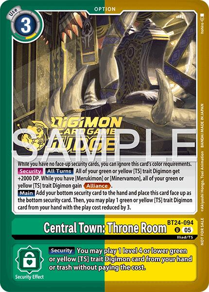 Central Town: Throne Room (Judge Pack 9)