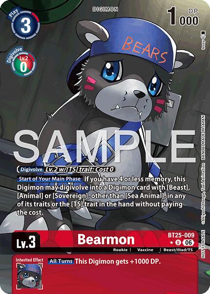 Bearmon - BT25-009 (Full Art)