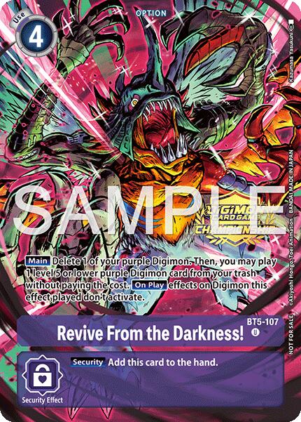 Revive From the Darkness! (Championship 25-26 Tamers Pack Season 1)