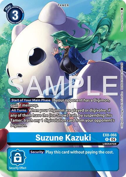 Suzune Kazuki (Digimon Liberator Debuggers Set)