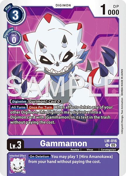 Gammamon - LM-016 (Reprint)