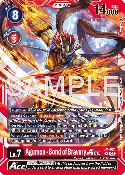 Agumon - Bond of Bravery ACE (Reprint)
